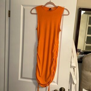 ORANGE H&M DRESS